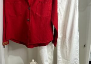 Sobrecamisa Jardín Roja